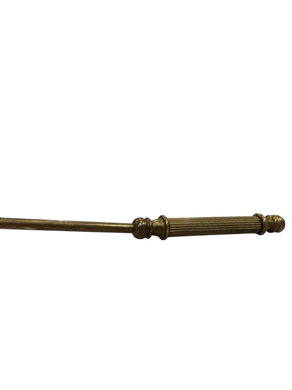 Vintage Brass Candle Snuffer with Bell Shaped Extinguisher – 6” Long - Picture 3 of 7